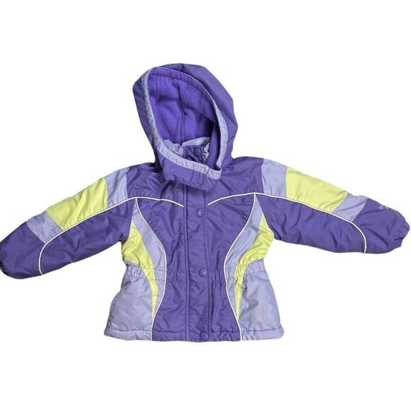 𝅺OSHKOSH B'Gosh Purple Toddler Winter Jacket 4T - Picture 1 of 6
